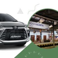 rental mobil murah antar jemput stasiun Jogja