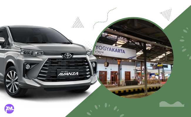 rental mobil murah antar jemput stasiun Jogja